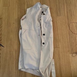 Zara sleeveless coat